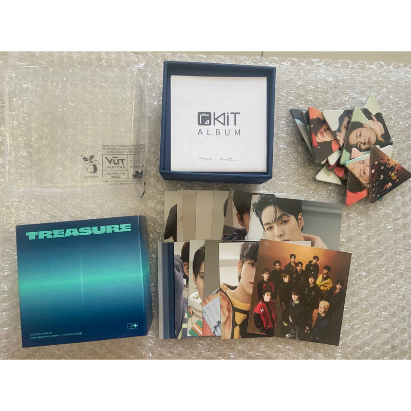 TREASURE TSS THE SECOND STEP JIKJIN ALBUM ONLY KIHNO KIT