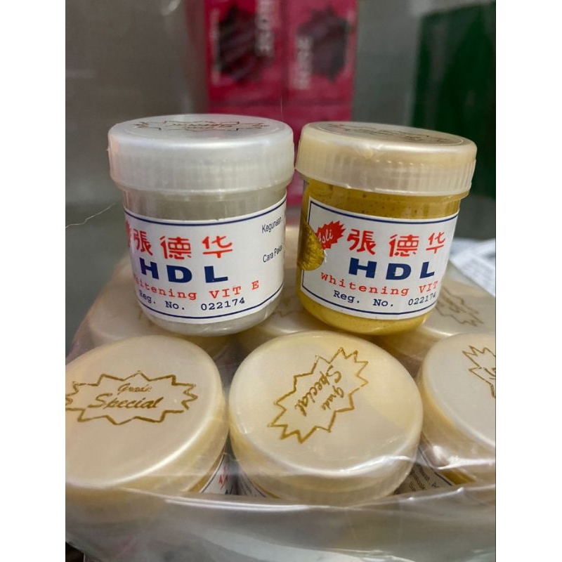 HDL cream siang & malam ASLI