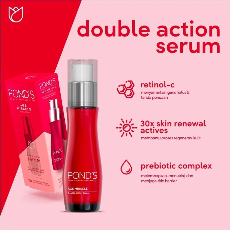 Ponds age miracle double action serum