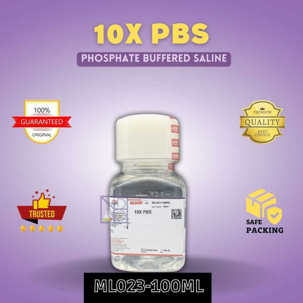 10x PBS (Phosphate Buffered Saline), 100 ml