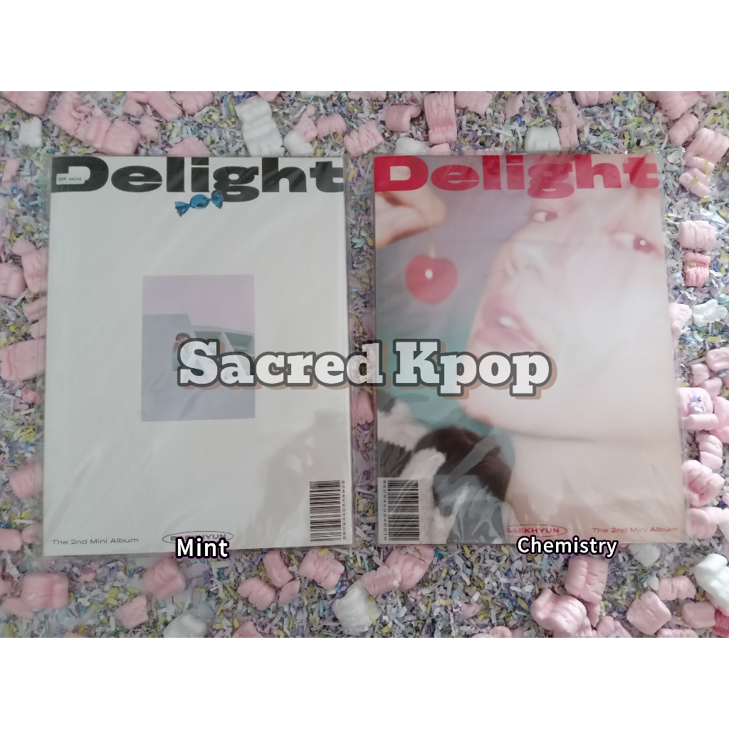 EXO BAEKHYUN Delight [2nd Mini Album] Official Album SEALED