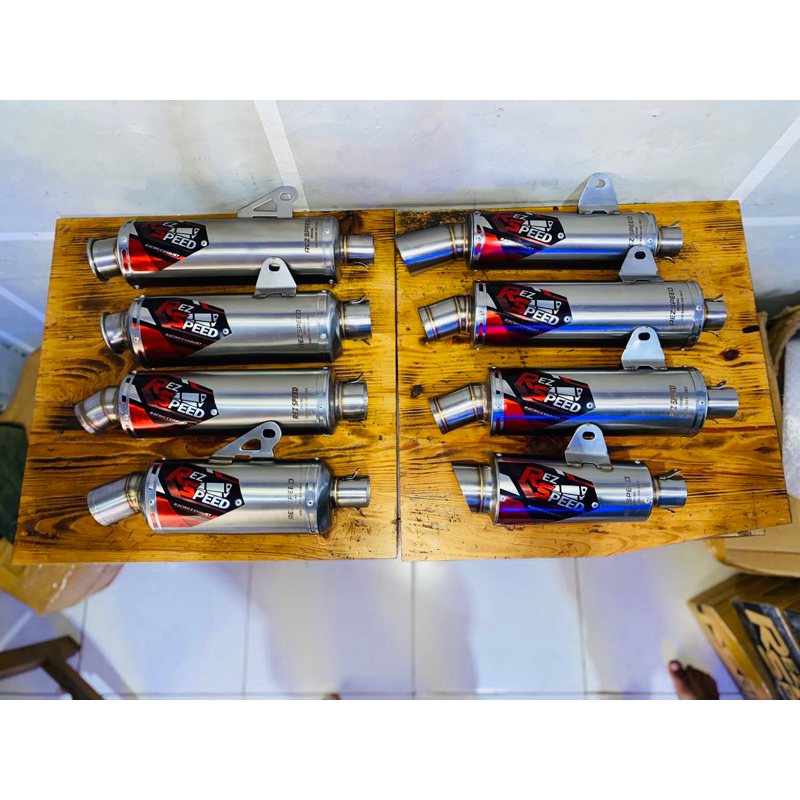 Knalpot Rez Speed Silencer Polos Silencer Only Nmax Aerox Mio Vario Beat R15 CBR 150 CB150 dll