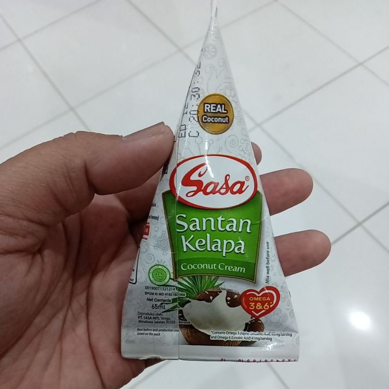 

Mahbubah - Sasa 65 ml @1 pcs Santan Kelapa