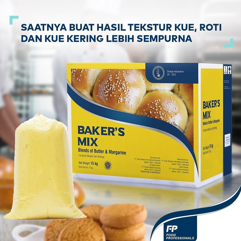 

HA ANCHOR Baker's Mix Bakermix Butter Blend Kemasan REPACK GRAM