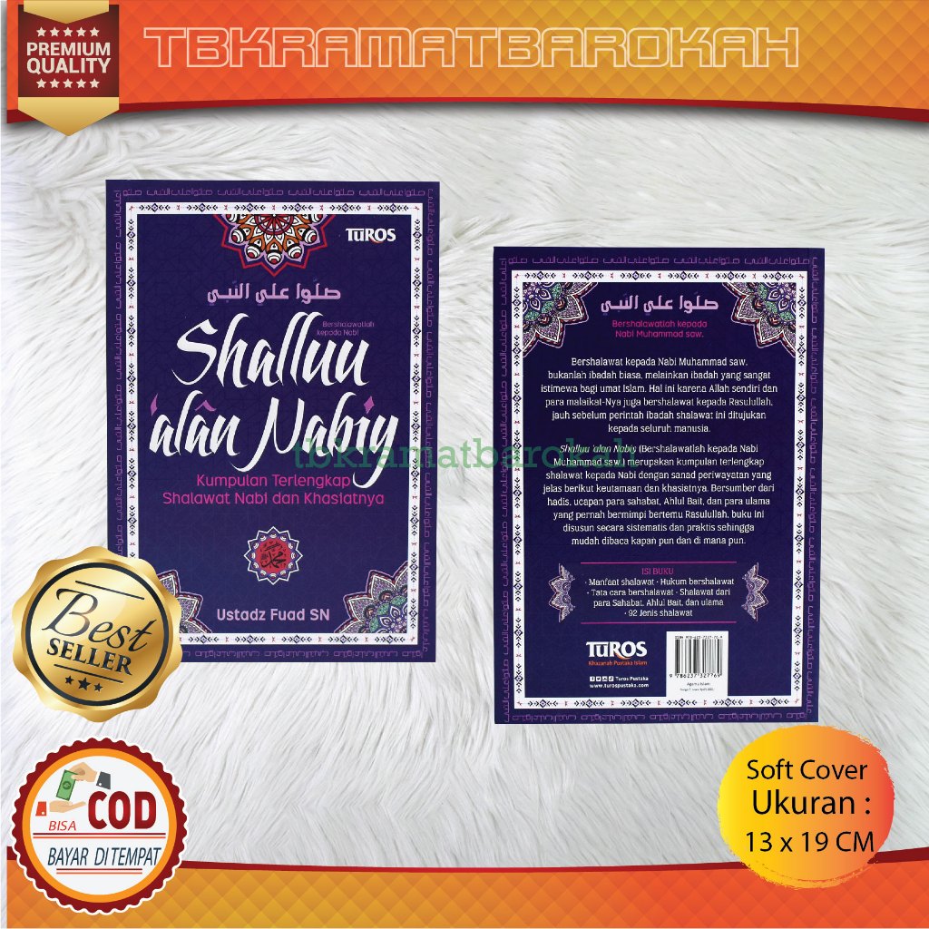Buku Shallu 'Alan Nabiy Shalluu Alan Nabiy Kumpulan Terlengkap Shalawat NAbi Soft Cover - Ustadz Fua