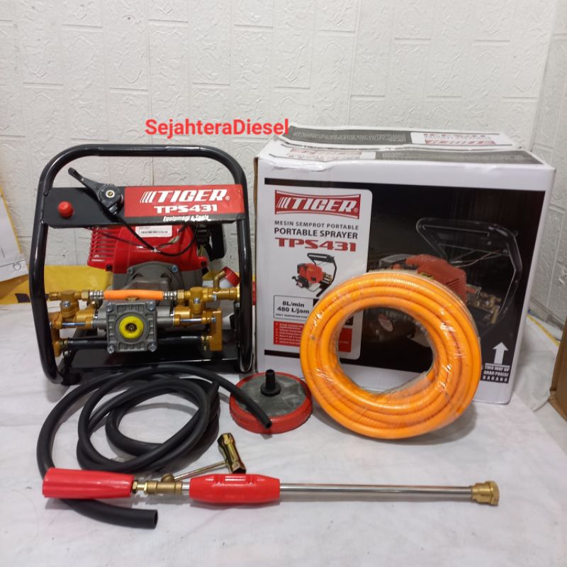 TIGER Mesin Semprot Portable Sprayer Serbaguna 4Tak & 2Tak