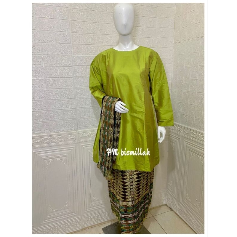TUNIK TAFETA BAJU KURUNG MELAYU/TUNIK TAFETA KEBAYA MELAYU/KEBAYA MELAYU