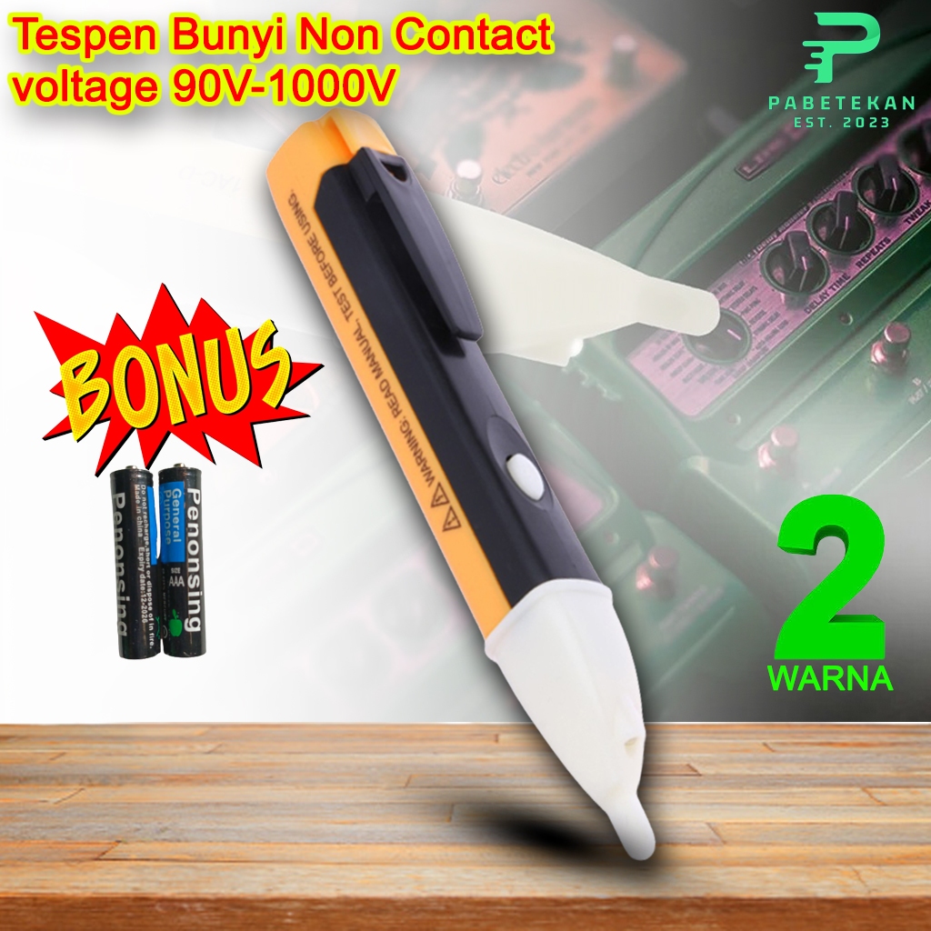 Tespen Listrik Cek Kabel Putus Dengan Sensor Bunyi Alat Cek Arus Listrik