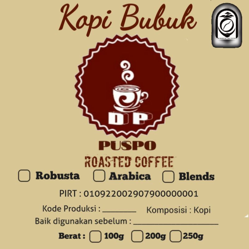 

arabica kopi puspo 250gr