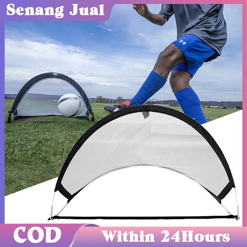 Mainan Gawang Sepak Bola Anak Untuk Latihan Bola Sepak / Gawang Sepak Bola Lipat Portable