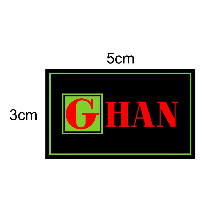 

label woven GHAN