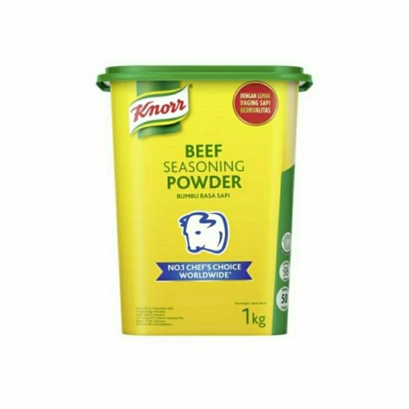 

Knoor Beef Seasoning Powder Sapi 1 kg 1000 gr gram G 1000gr