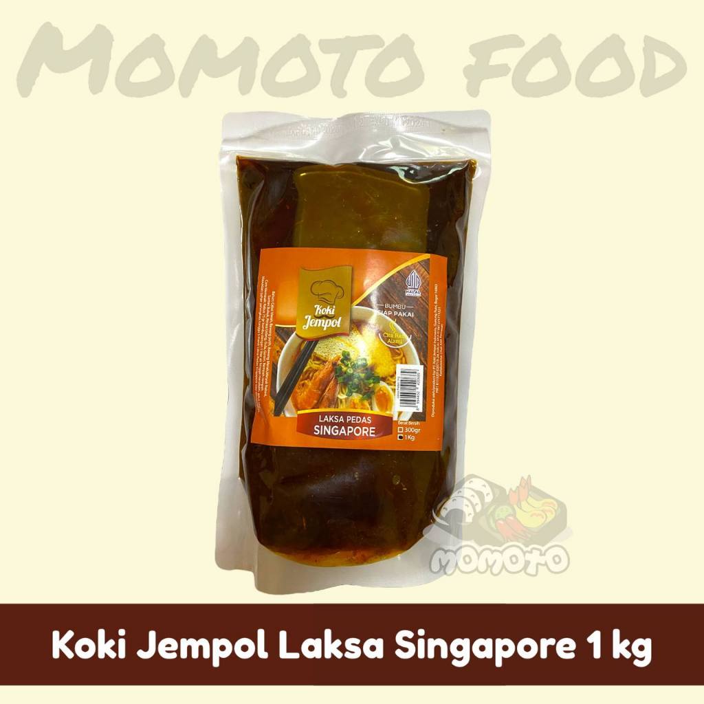 

Forcysn Koki Jempol 1 Kg Bumbu Tomyam / Suki / Steamboat / Mala / Laksa Kemasan Horeca