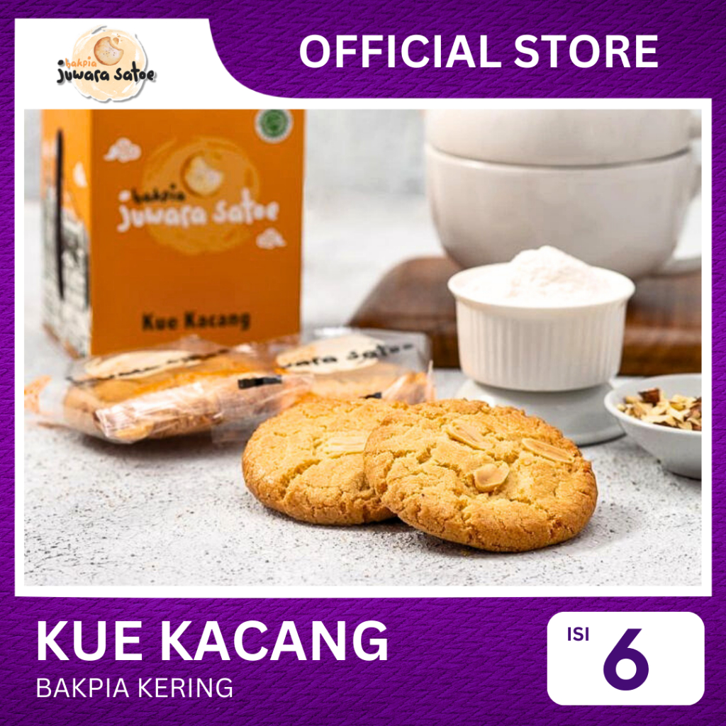 

[ ISI 6 ] KUE KACANG - BAKPIA JUWARA SATOE OLEH OLEH KHAS JOGJA