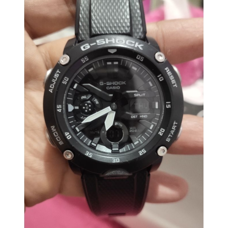 Jam Casio Gshock GA 2000 Second