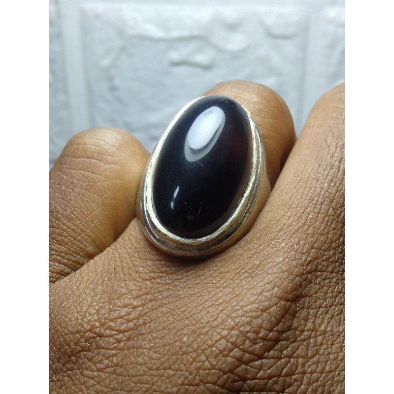 batu cincin akik Yaman Wulung merah