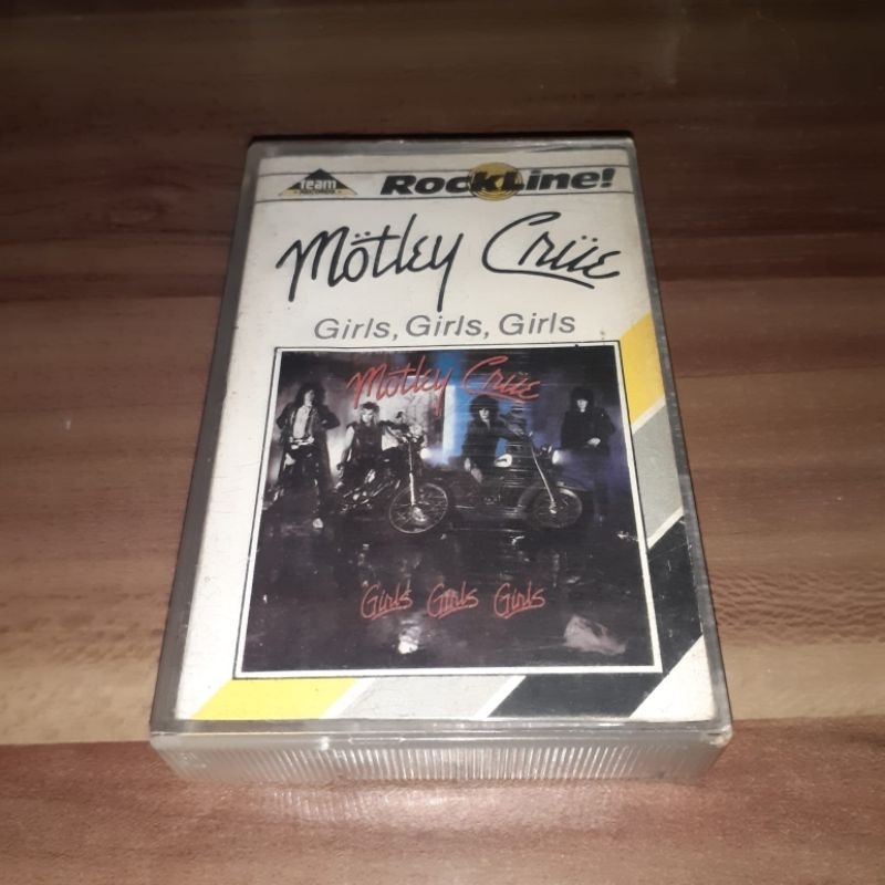 Kaset ROCKLINE - MOTLEY CRUE - Girls Girls Girls