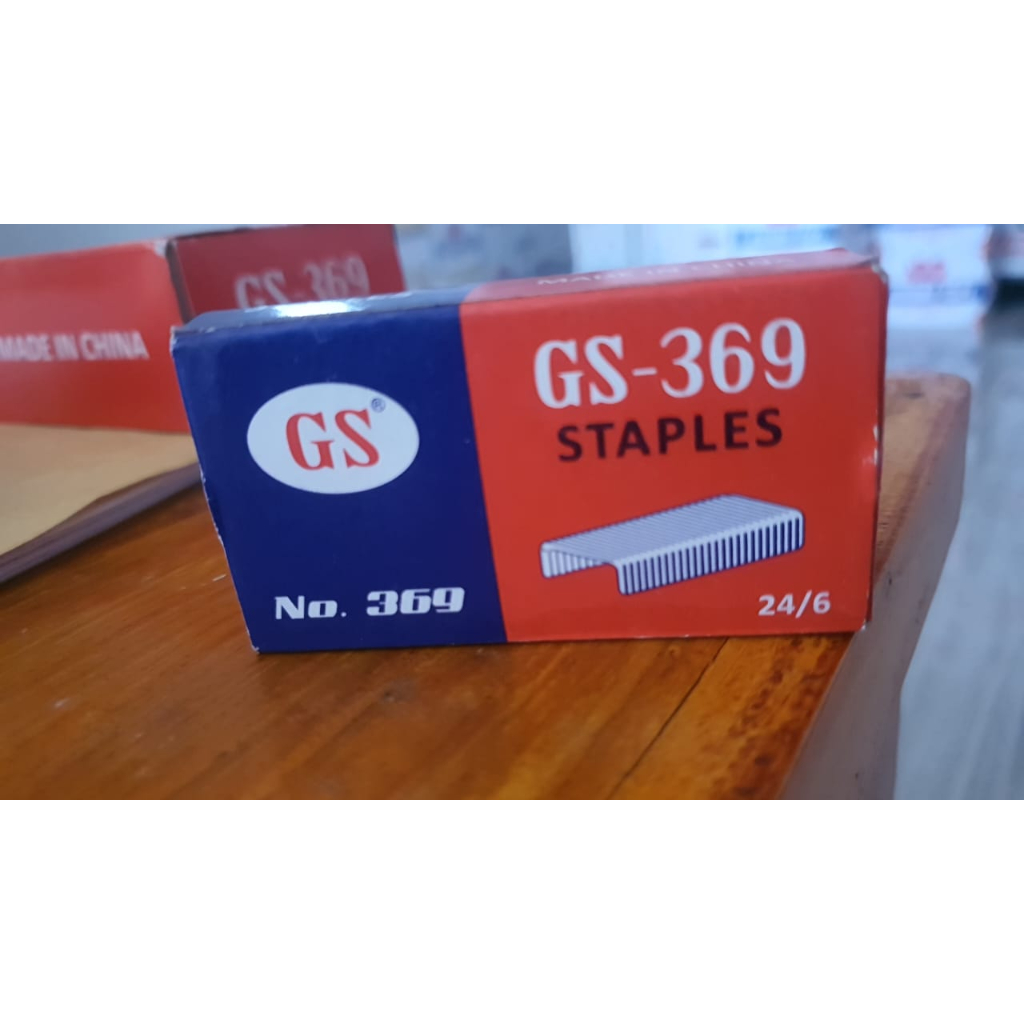 

Isi Staples GS NO.369 1pcs / Isi Staples BESAR