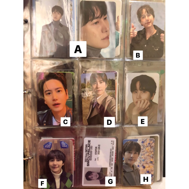 Photocard (PC) Super Junior Kyuhyun