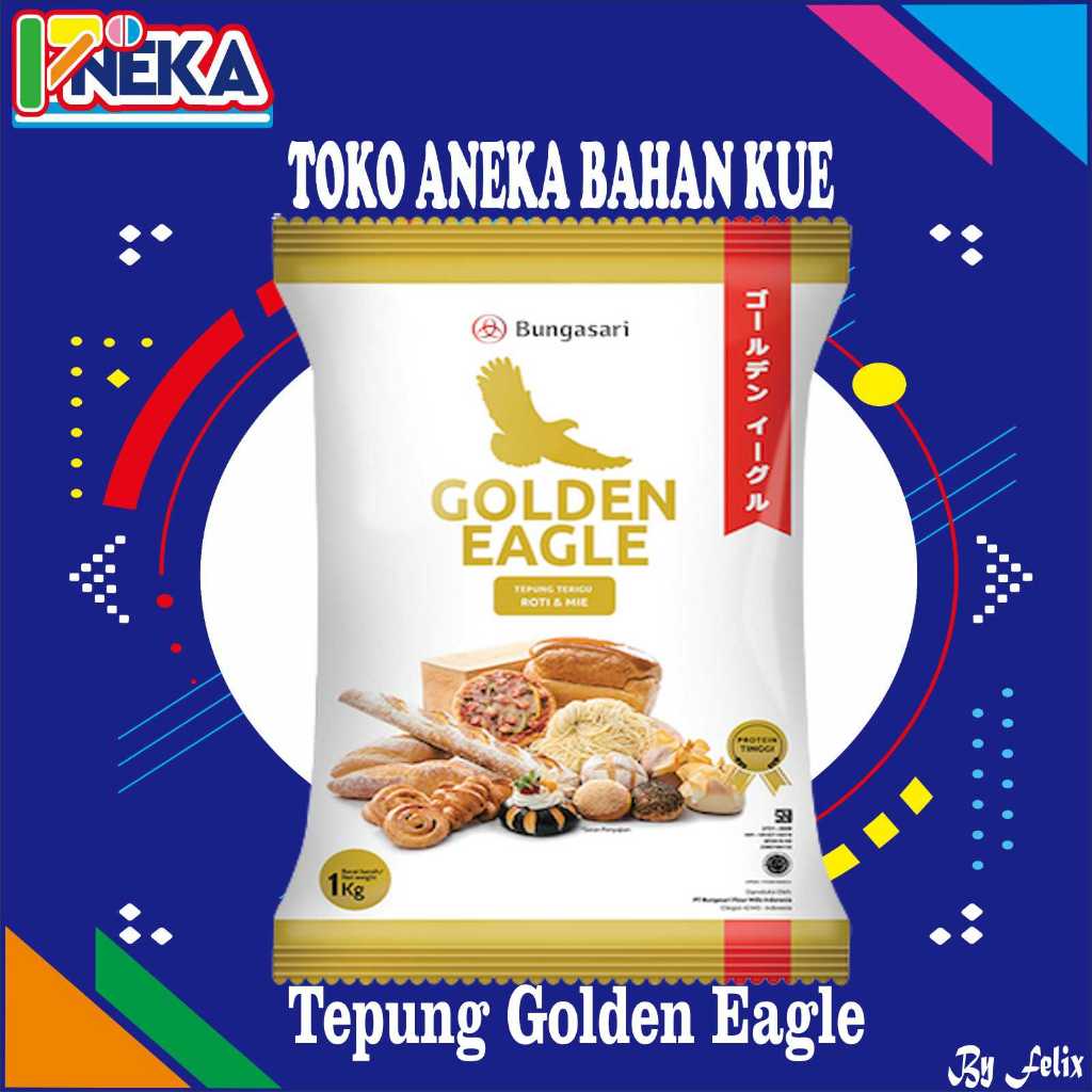 

Tepung Terigu Golden Eagle 1Kg Bogasari