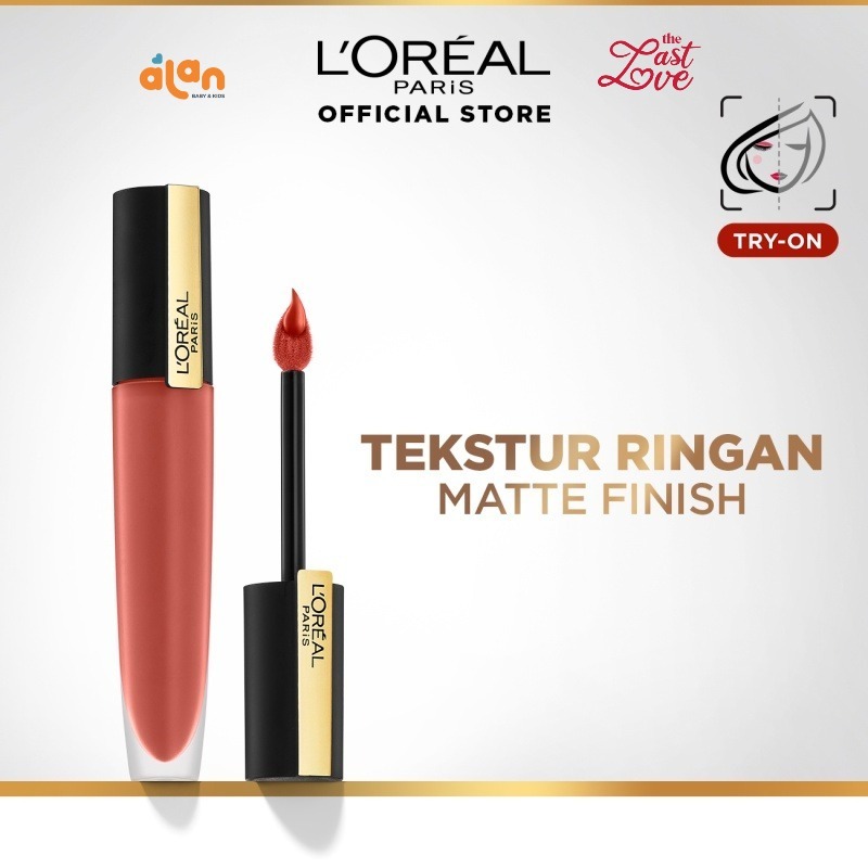 Last Love L'Oreal Paris Rouge Signature Liquid Matte Lipstick Make up - 7ml