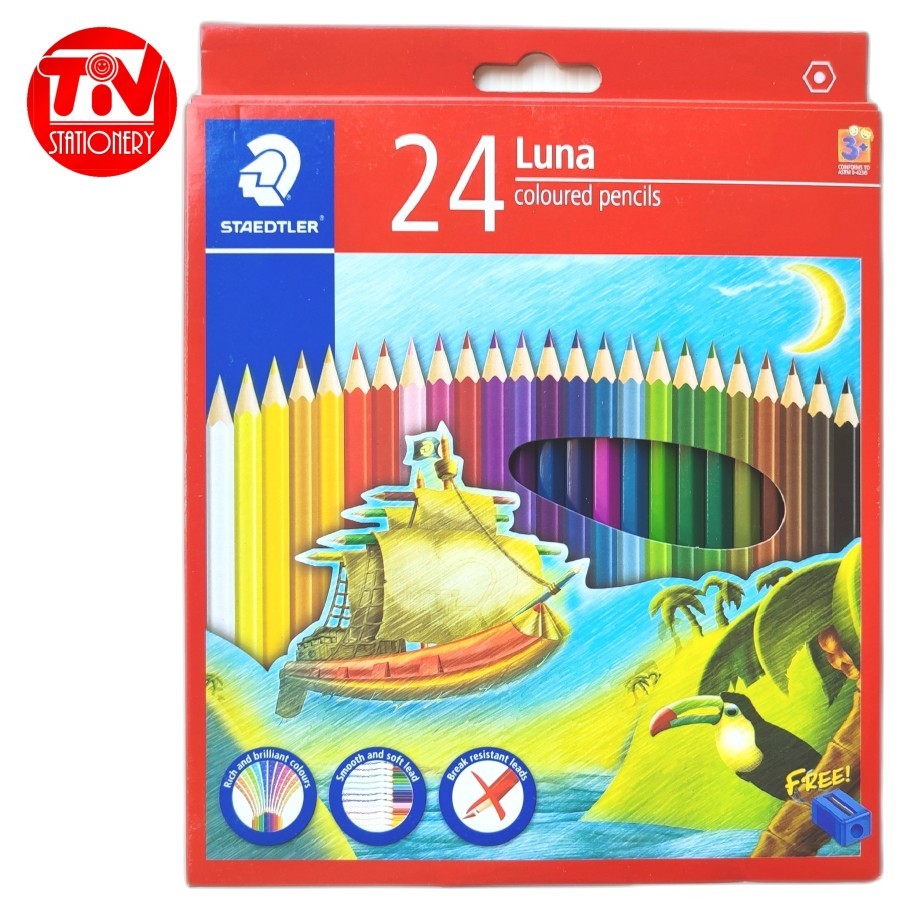 

Pensil Warna Staedtler Luna 24 Warna