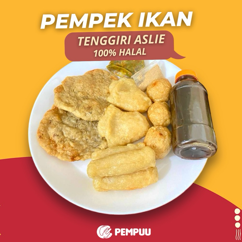 

Pempek Ikan Tenggiri Asli isi 10 Pcs Sudah Termasuk Cuko