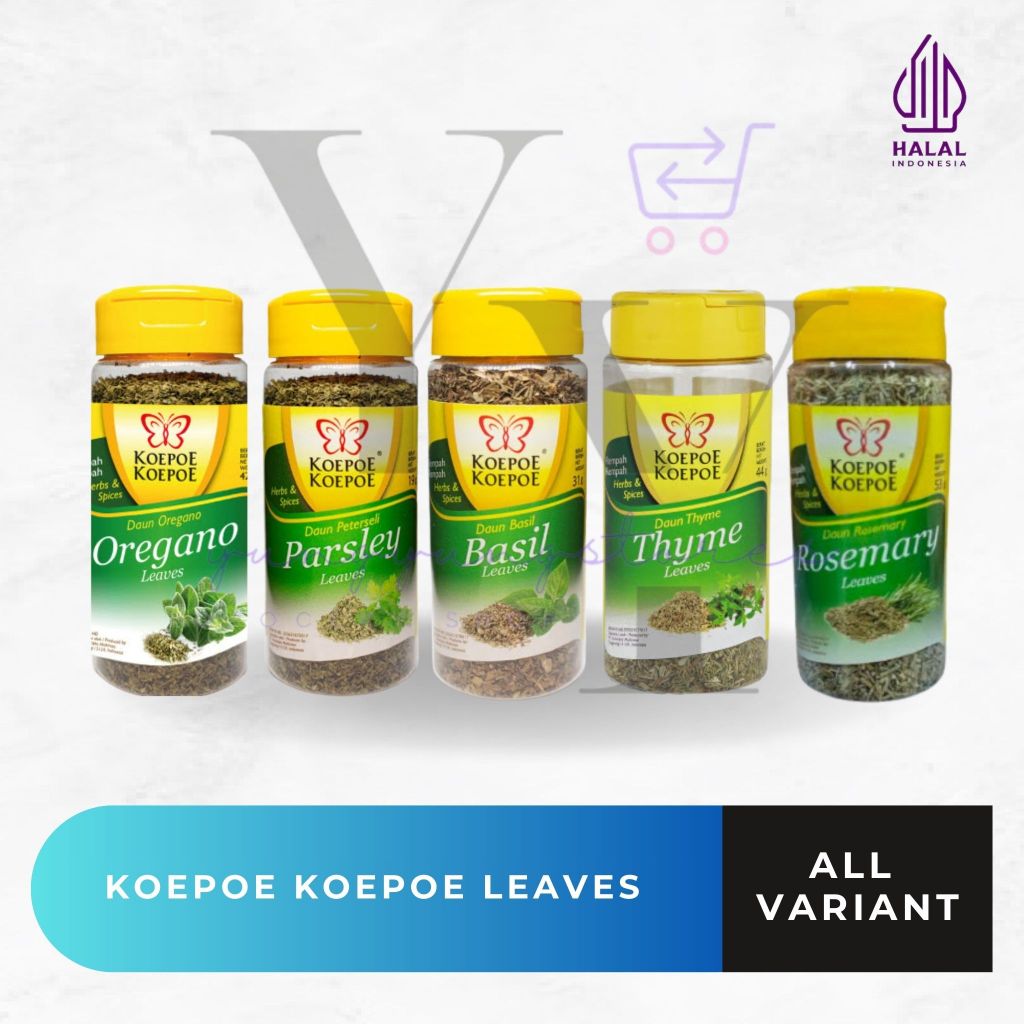 

[BOTOL BESAR] Koepoe Koepoe Oregano / Parsley / Basil / Rosemary / Thyme