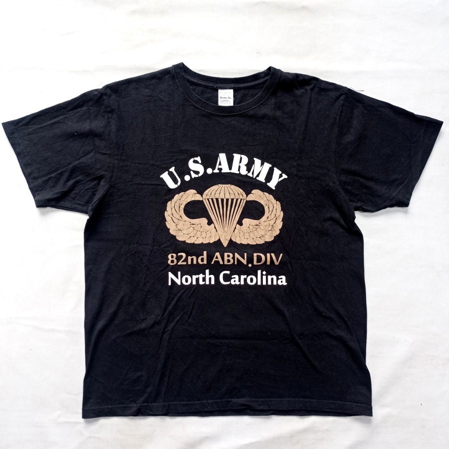 kaos US ARMY Logo houston inc japan casual tshirt warehouse pherrows