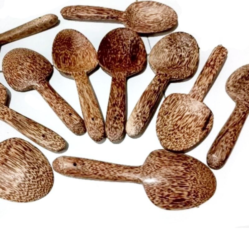 Centong Nasi Unik Vintage Bahan Kayu Kelapa Asli Murah / Centong Kayu Unik