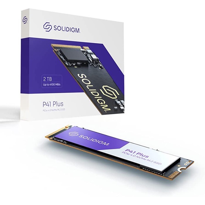 SOLIDIGM P41 PLUS M.2 NVMe SSD PCIe GEN 4.0 x4 512GB 1TB 2TB P41+