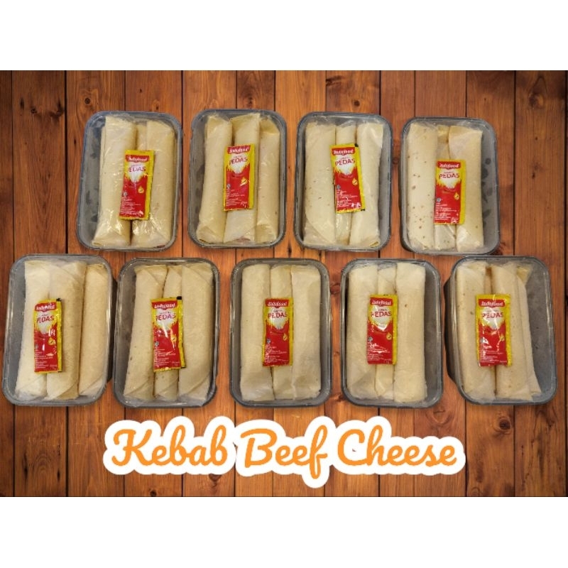 

kebab frozen homemade keju daging