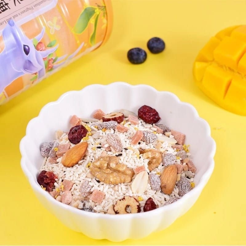 

walnuts lotus root powder