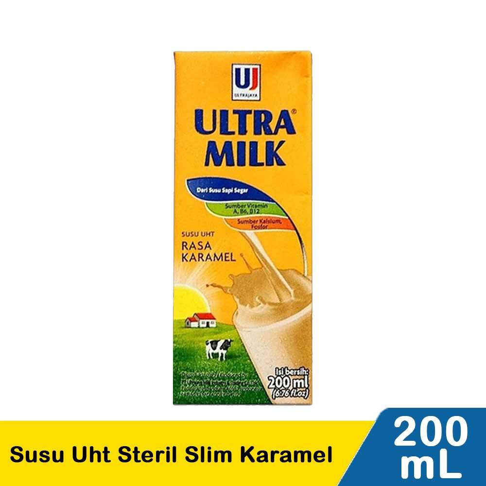 

Susu UHT Ultra Milk Rasa Karamel 200ml (1 dus isi 24 pcs)