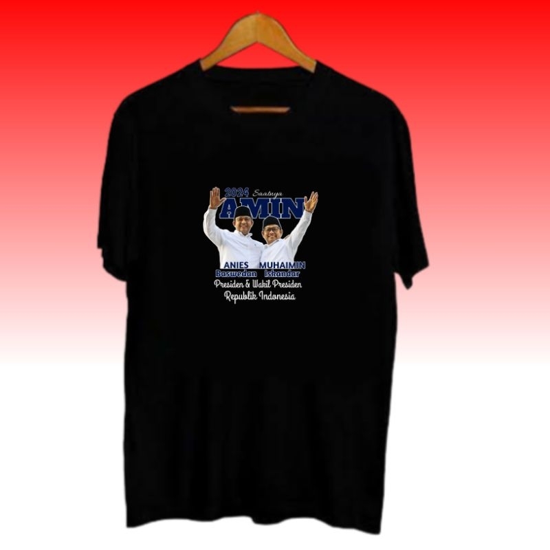 KAOS ANIES BASWEDAN KAOS AMIN ANIES MUHAIMIN