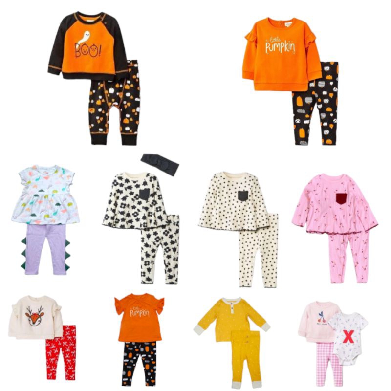 setelan baju baby catnjack / cnj baby set