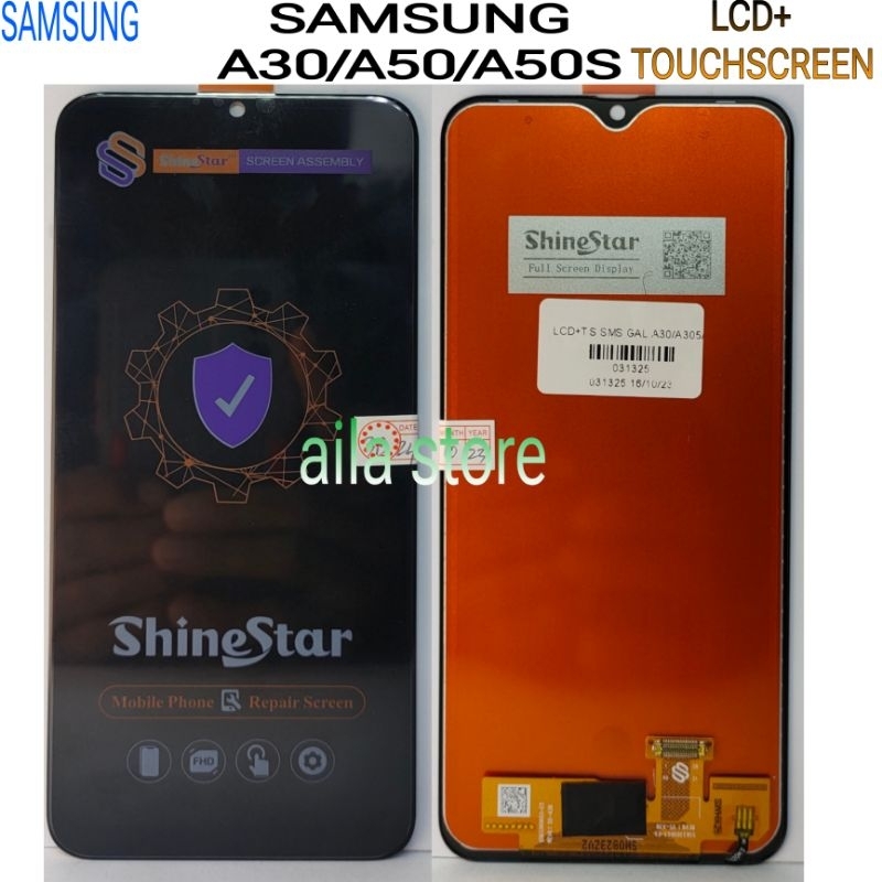 LCD TOUCHSCREEN SAMSUNG A30/A50/A50S ORIGINAL SHINESTAR NON FINGER PRINT