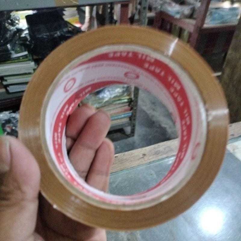 

Lakban Coklat Isolasi Solatip Selotip 45mm x 90 Yard 100 yard Miltape