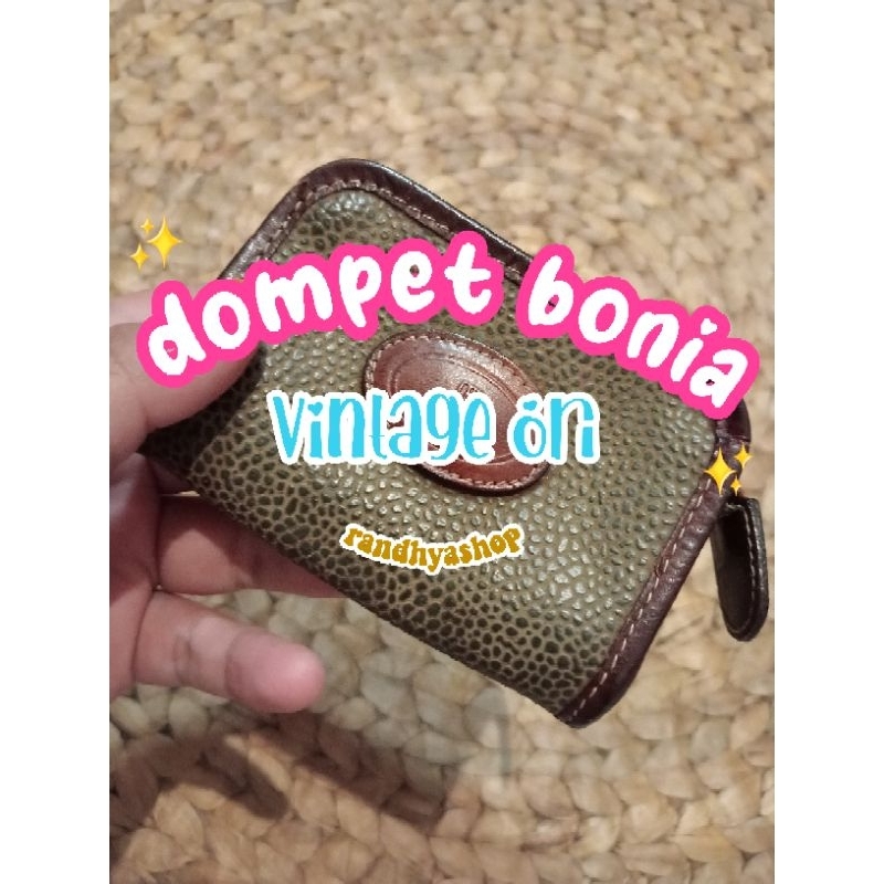 dompet bonia ori vintage
