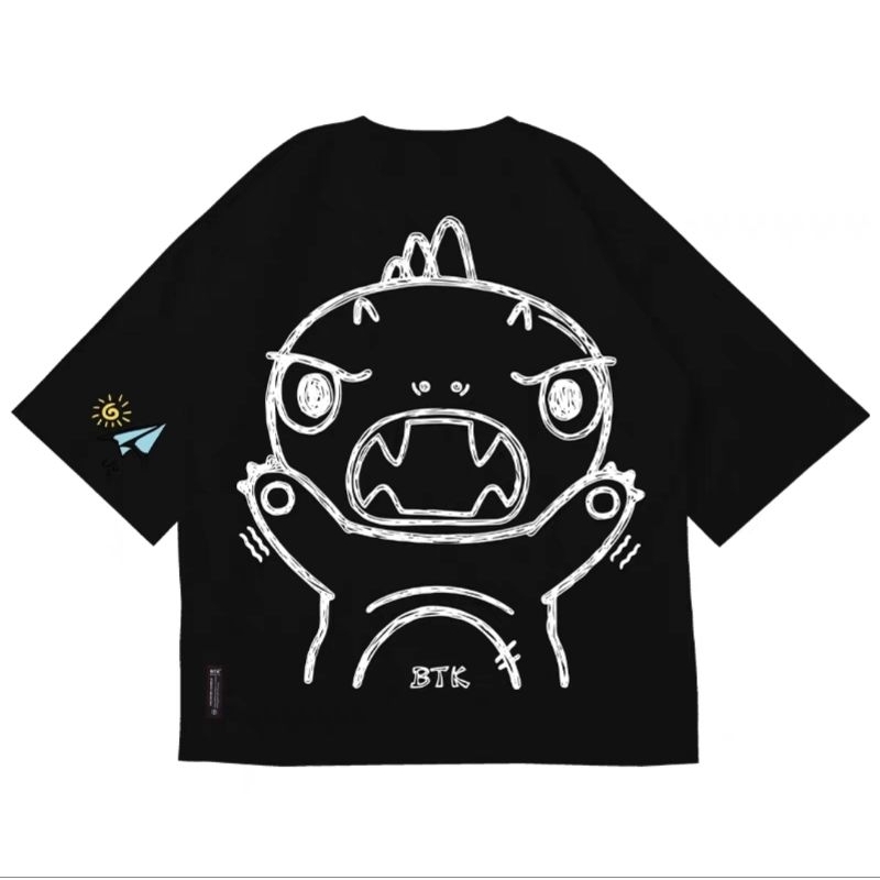 BTK Bestkiller Drawing Have Fun Dino Tee
