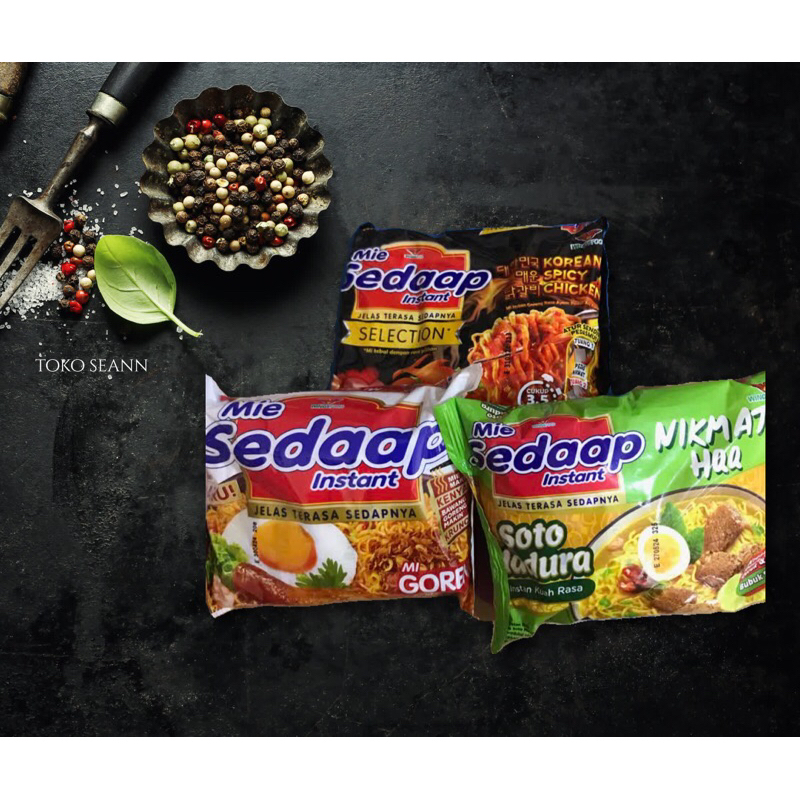 

Mie sedaap all varian