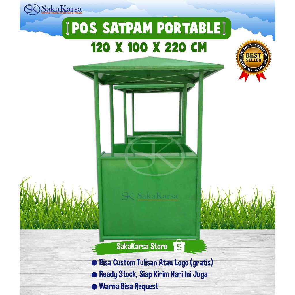 POS SATPAM PORTABLE CUSTOM BERKUALITAS