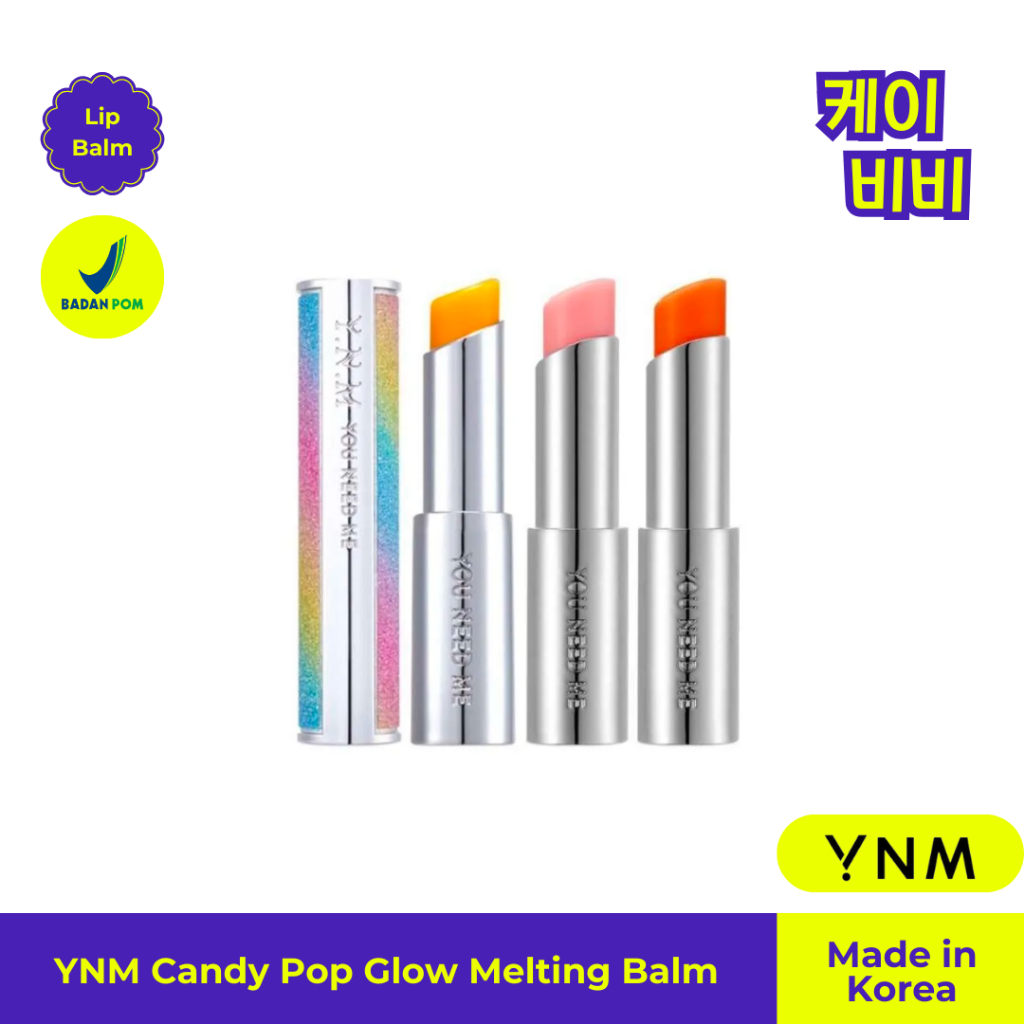 YNM Candy Pop Glow Melting Balm | Honey Lip Balm | You need Me