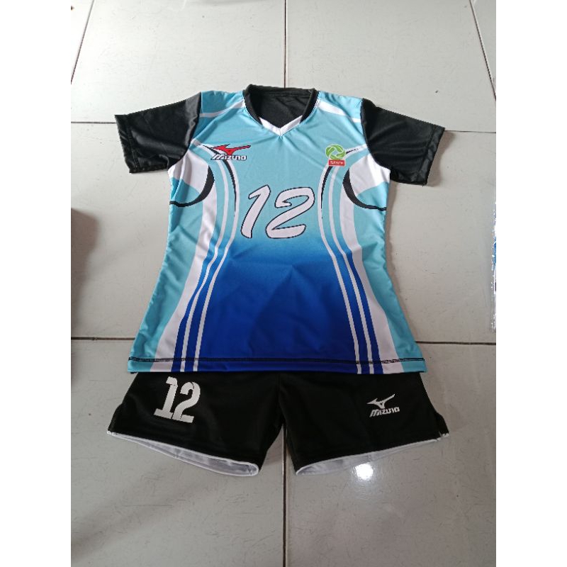 set kaos voli wanita jersey olahraga kaos bola voli