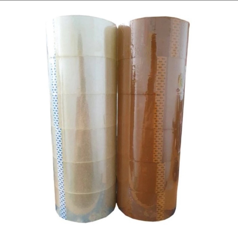 

LAKBAN BENING ISOLASI SELOTIP CLEAR TAPE 90-100 Yard 45MM DAYA LENGKET KUAT Tebal