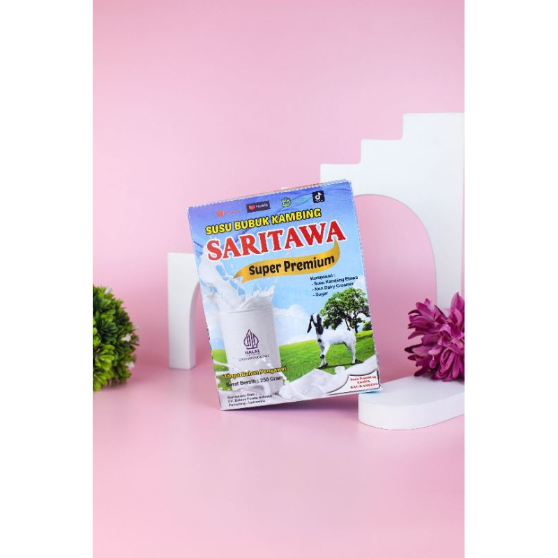 

SARITAWA Susu Bubuk Kambing Etawa Premium 250 Gram