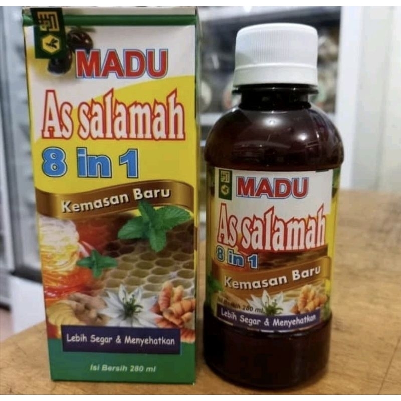 

Madu ASSALAMAH 8 IN 1.Untuk Batuk,, Pilek,, Flu dan Demam