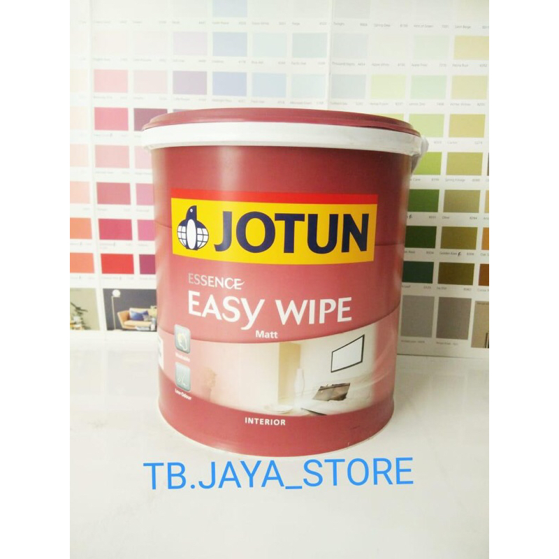 JOTUN ESSENCE EASY WIPE SOFT GREY 0394 (3.5L) / CAT TEMBOK INTERIOR
