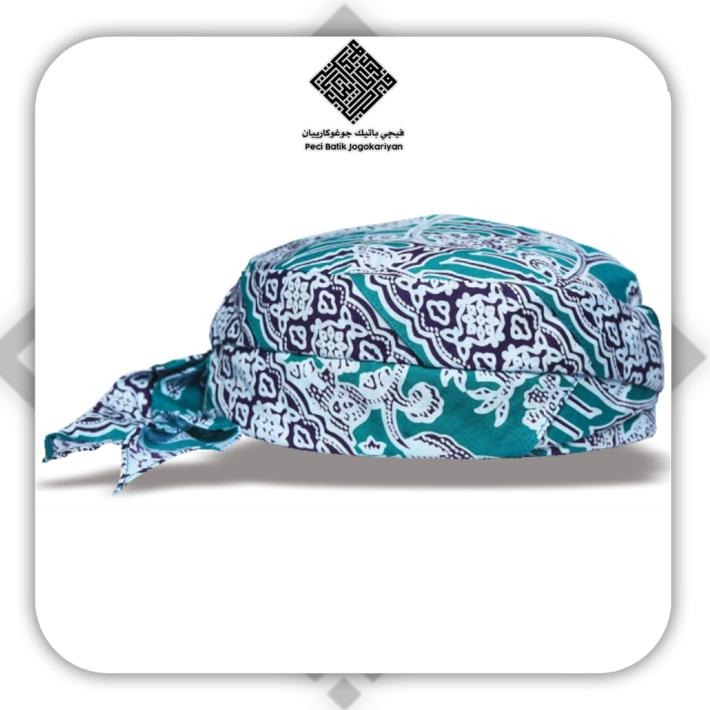 Peci Batik Jogokariyan Motif Batik Haji