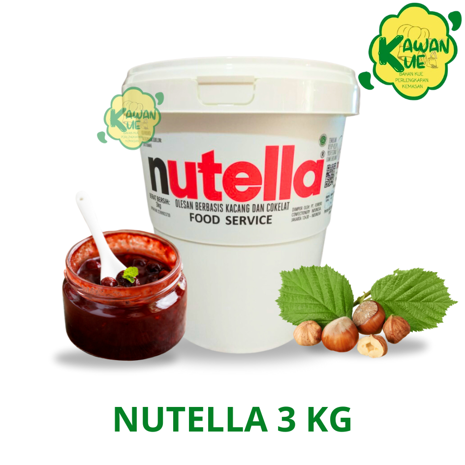

SELAI NUTTELA 3 KG - SELAI COKLAT KACANG